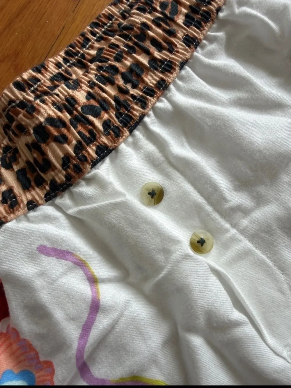 Nee Anthropologie Celandine x Sarah Gordon Linen Blend Wide-Leg Pants Size 2Xs